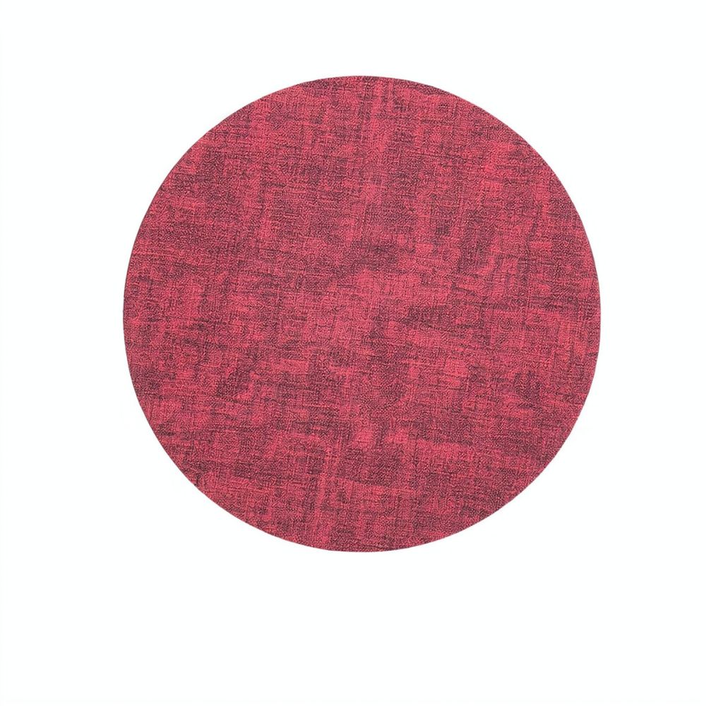 Leather Desk Pad - Tapis de table rond en cuir