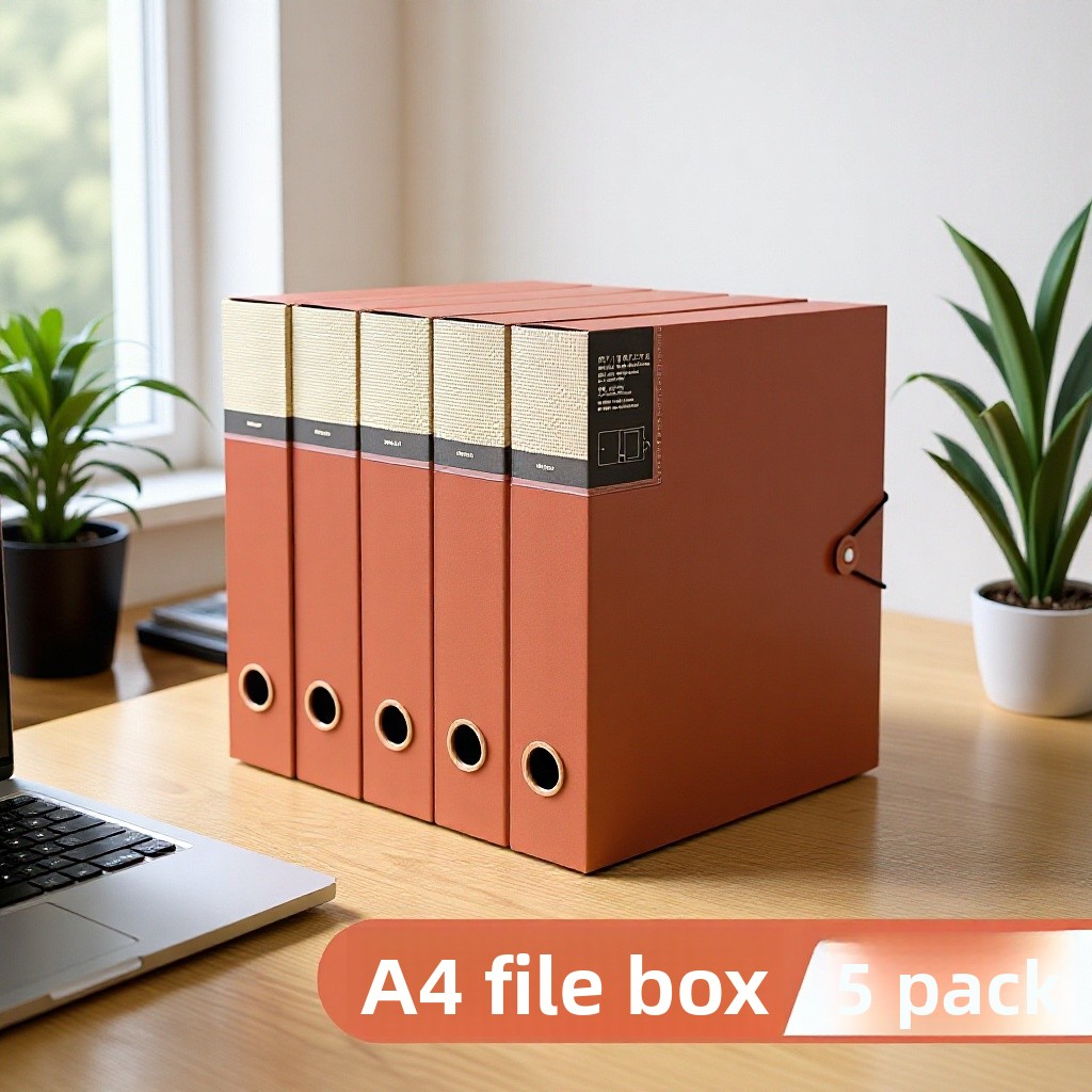 Archive Box Set - Ensemble de 5 boîtes de classement
