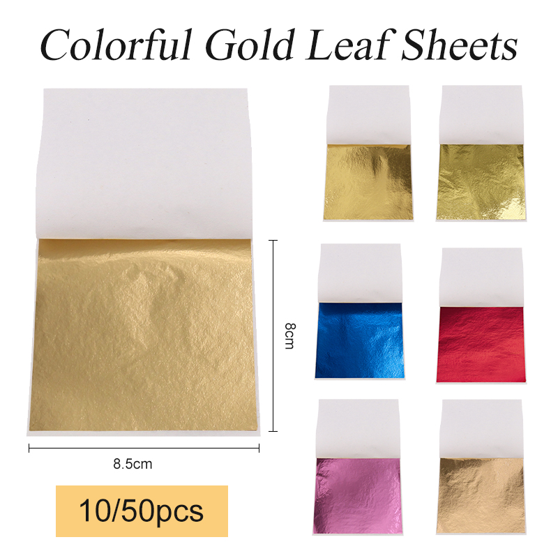 Ink Blotter Paper - Feuilles d'imitation de feuilles d'or de