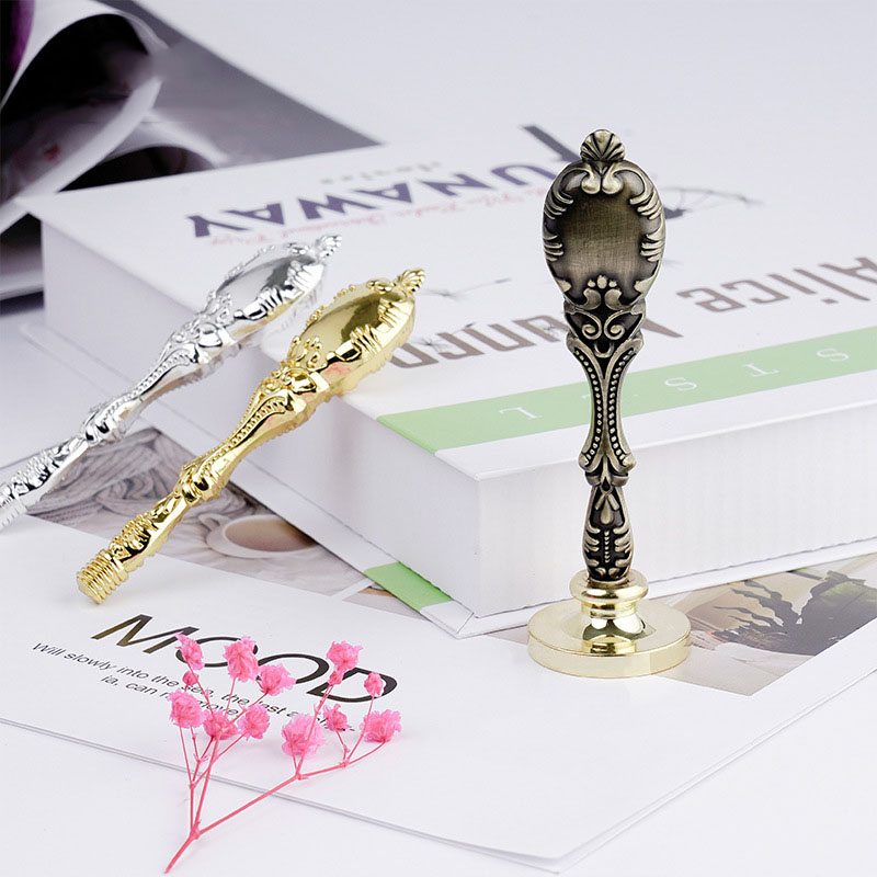 Poignée en bois pour sceau à c - Wax Seal Stamp Set avis et prix