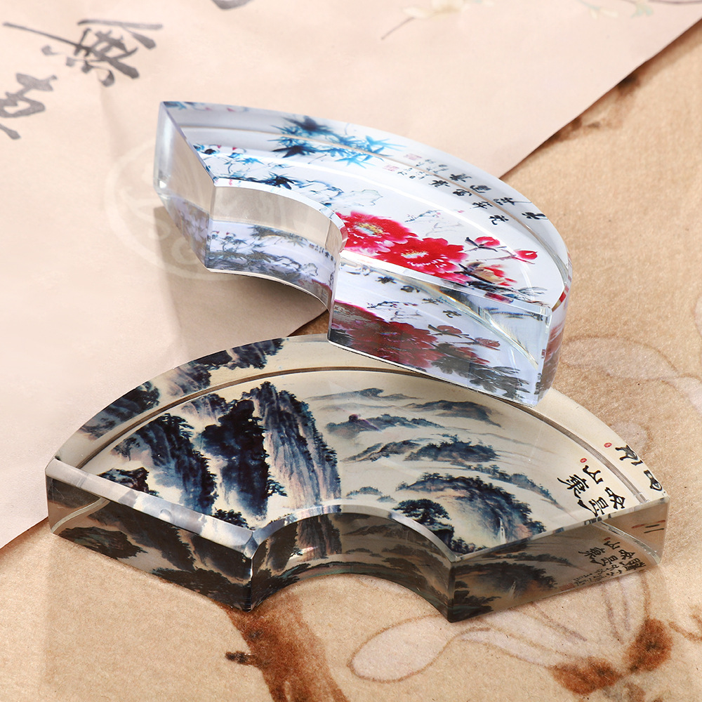 Poids de papier en cristal cré - Paper Weight Crystal avis et prix