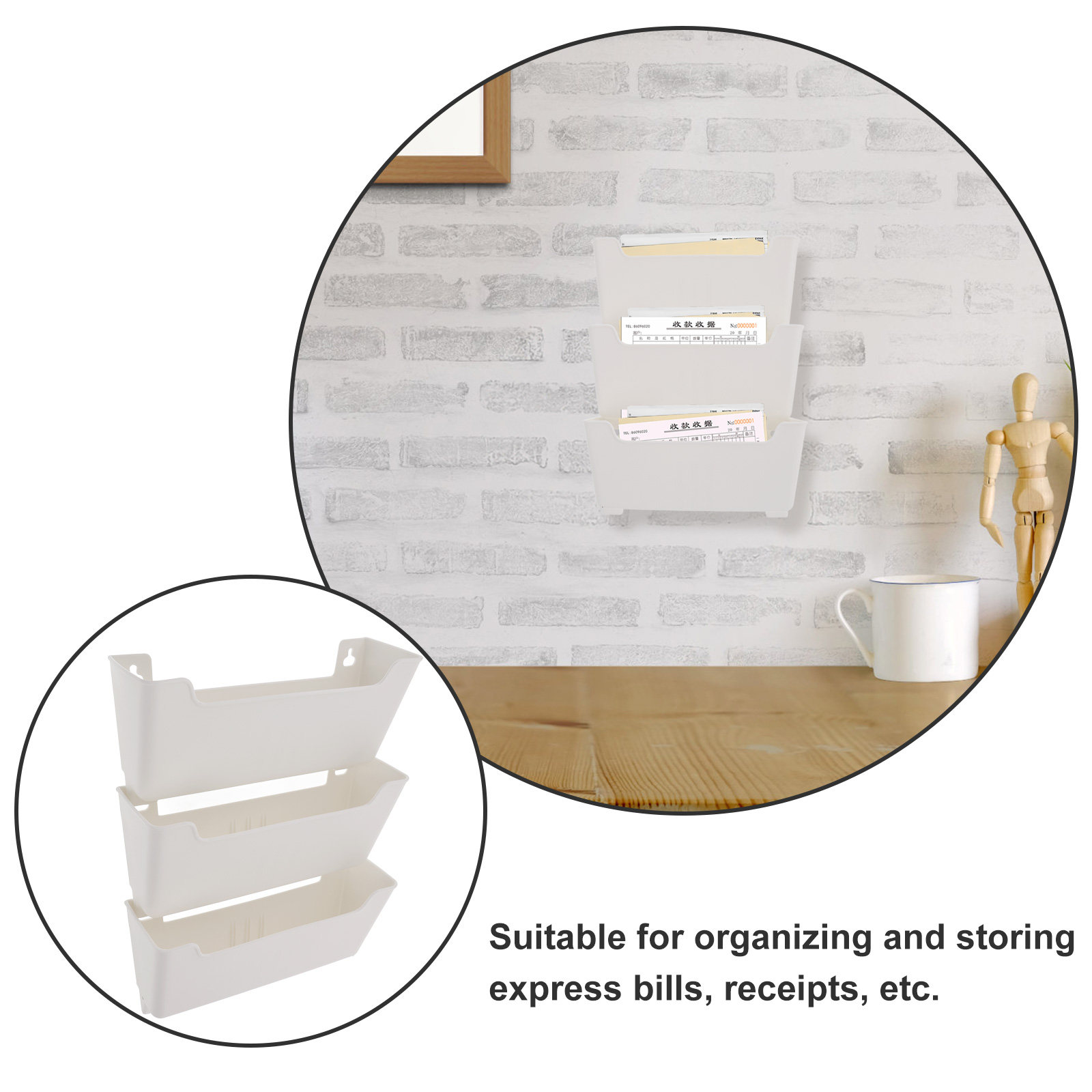 1 ensemble de classeurs muraux - Magazine Holder Rack avis et prix