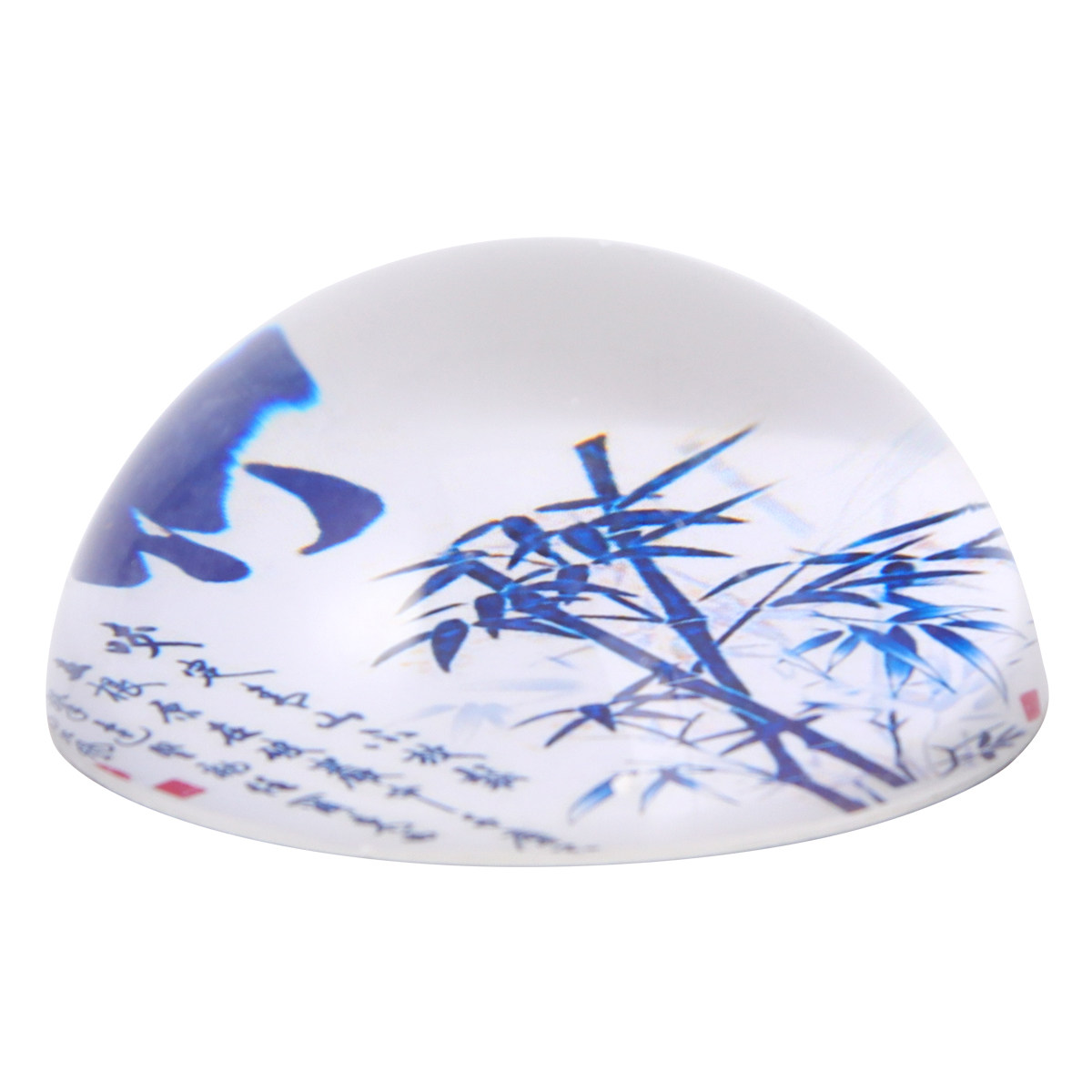 Poids de bureau en demi-sphère - Paper Weight Crystal avis et prix
